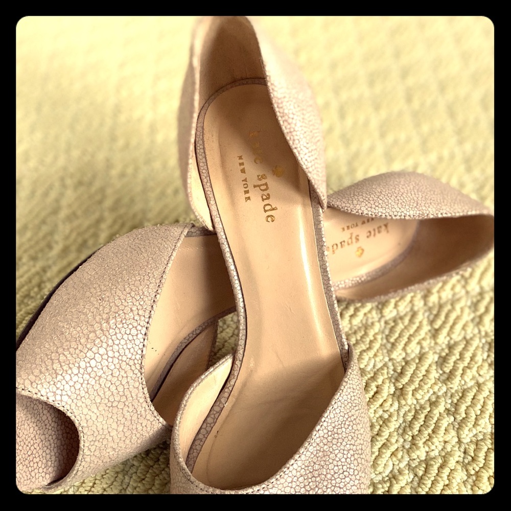 Kate Spade Tan Heels